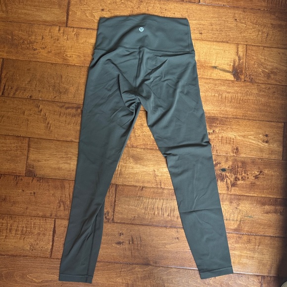 Lululemon Athletica Olive Leggings - Picture 1 of 3